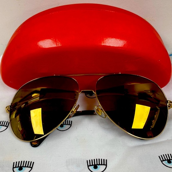 Dolce&Gabbana Oversized 60 MM Gold Logo Frames Mirrored...